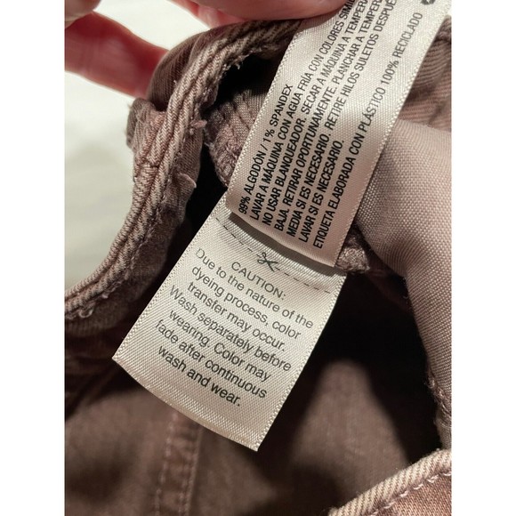 Universal Thread Vintage Midi Cut-Off Denim Jean Shorts Womens 2/26 Raw Hem - Picture 11 of 14